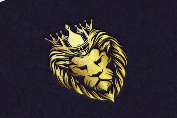 Download Crown Gold Lion Logo Company Premium - Company Collection