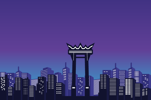 Download Panorama City Many Buildings  Apartment - Building Collection