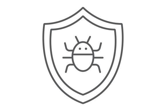 Download Antivirus Thin Line Icon - Virus Collection