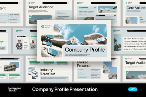 Download PEONA | Clean Company Profile Keynote - Company Collection