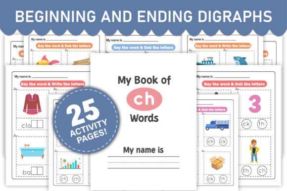 Download Digraph Phonics Worksheets - Work Collection