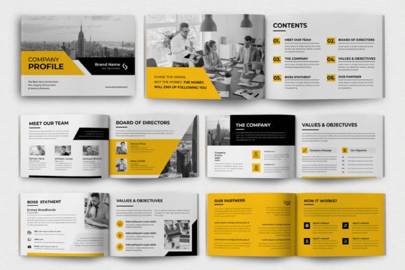Download Company Profile Landscape - Company Collection