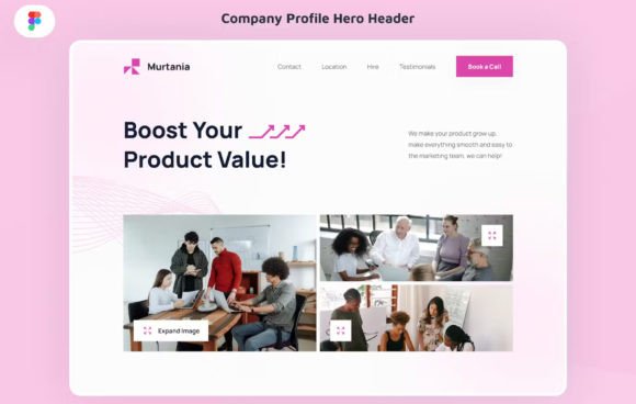 Download Company Profile Hero Header - Company Collection