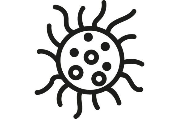 Download Virus Line Icon. Infection, Microorganis - Premium Bundle