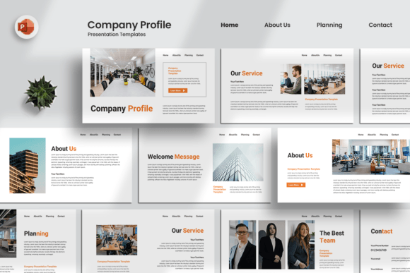 Download Company Profile - PowerPoint Template - Company Collection