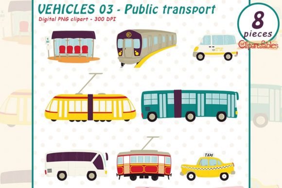 Download PUBLIC TRANSPORT Clipart, Vehicles - Transport Collection
